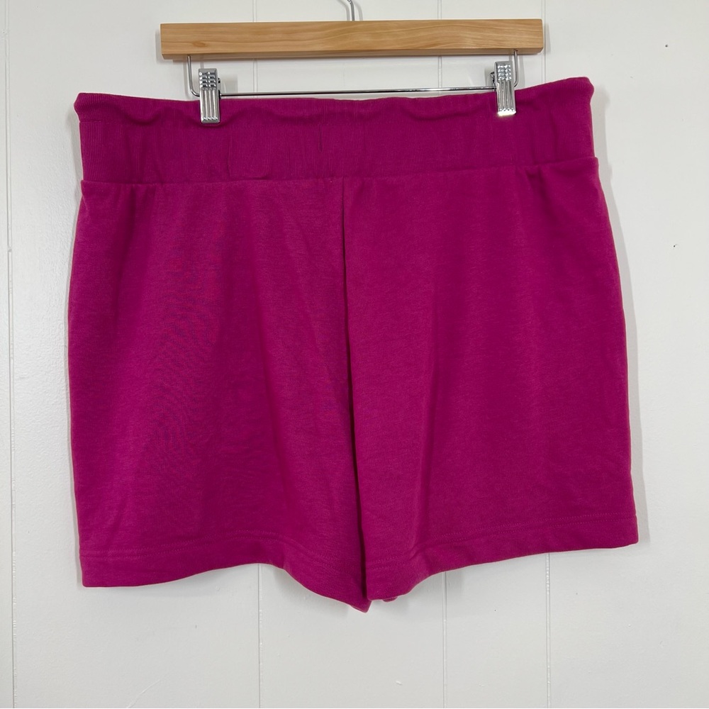 Lou & Grey Pink Cozy Cotton Terry Shorts - Picture 6 of 13